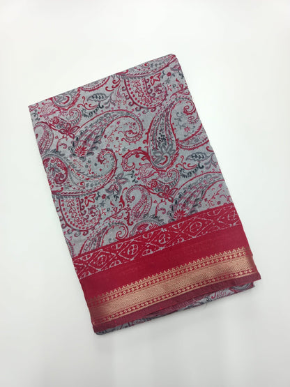 FANCY DOLA SILK SAREE - B S CHANNABASAPPA & SONS