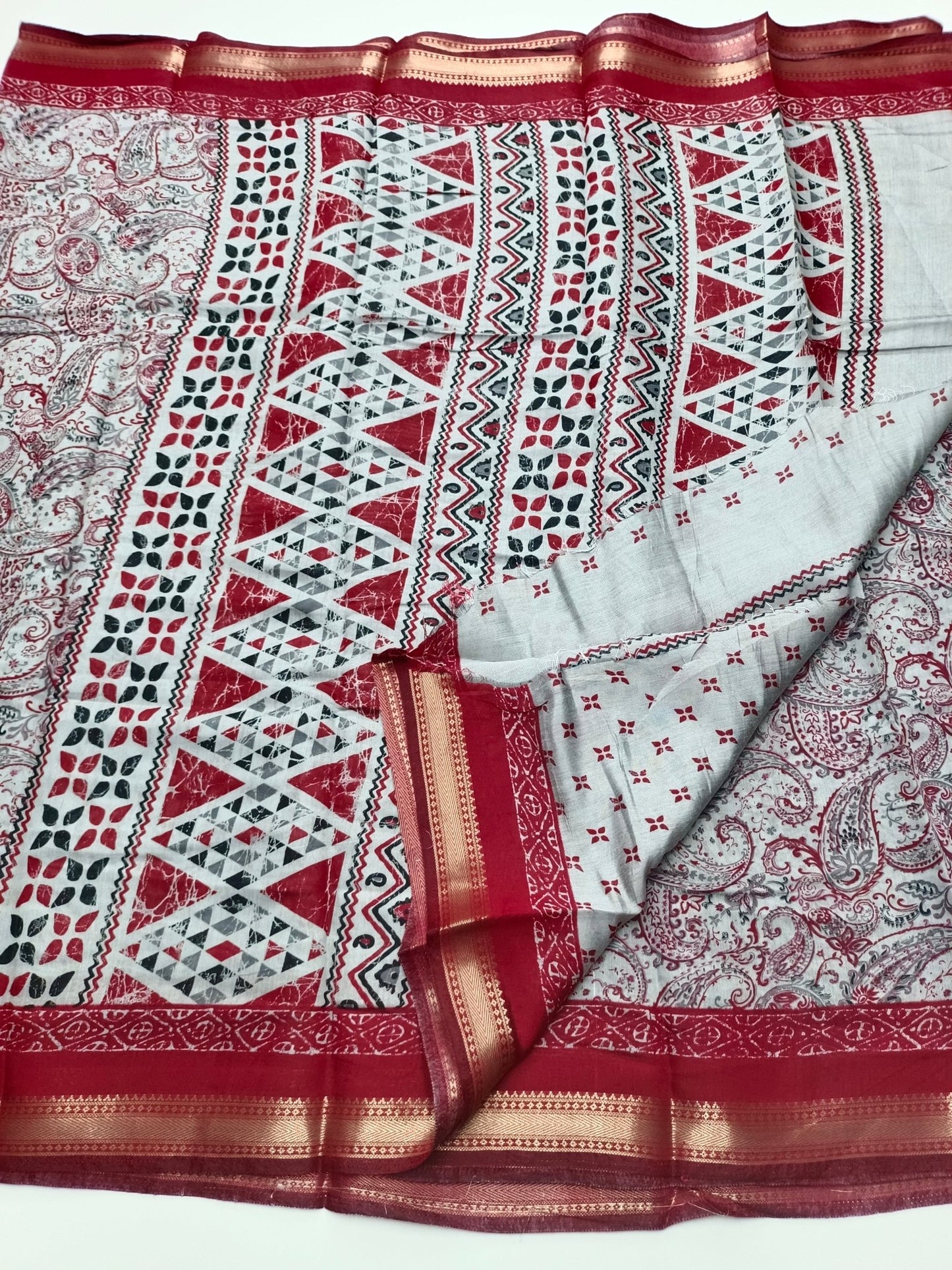 FANCY DOLA SILK SAREE - B S CHANNABASAPPA & SONS