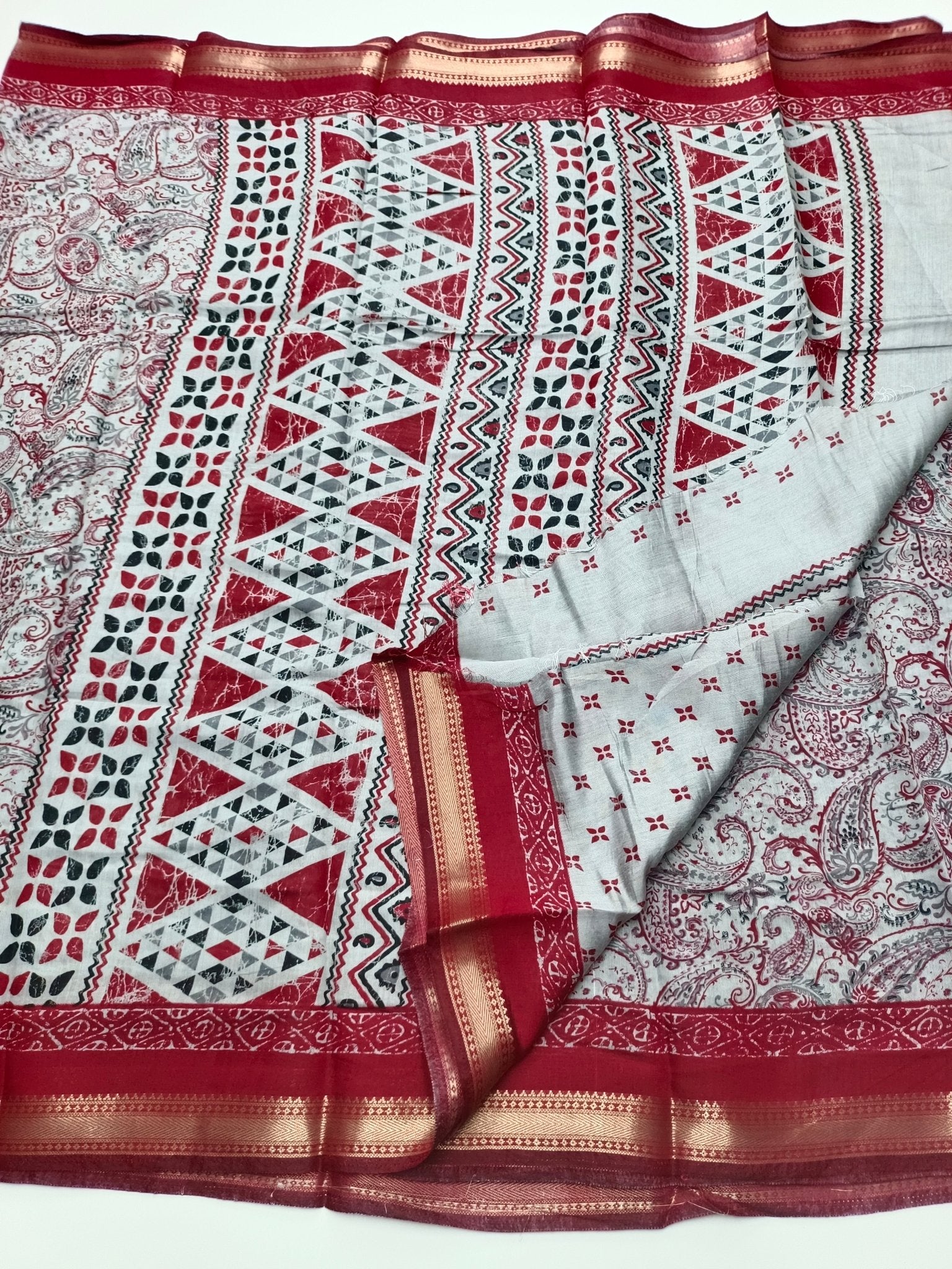 FANCY DOLA SILK SAREE - B S CHANNABASAPPA & SONS