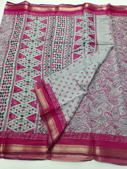 FANCY DOLA SILK SAREE - B S CHANNABASAPPA & SONS