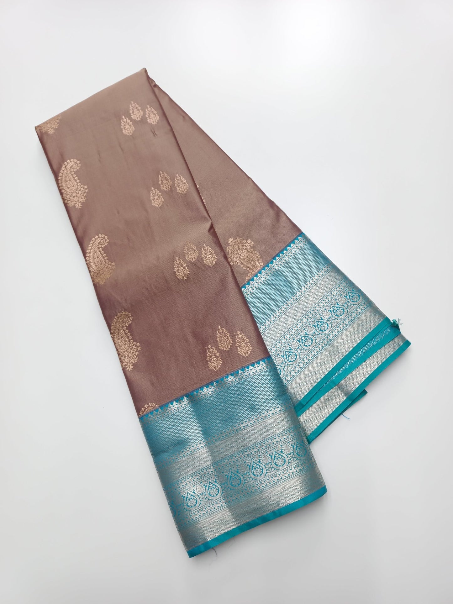 KANCHIPURAM SEMI SILK SAREE - B S CHANNABASAPPA & SONS