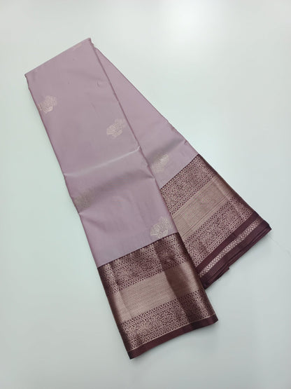 KANCHIPURAM SEMI SILK SAREE - B S CHANNABASAPPA & SONS