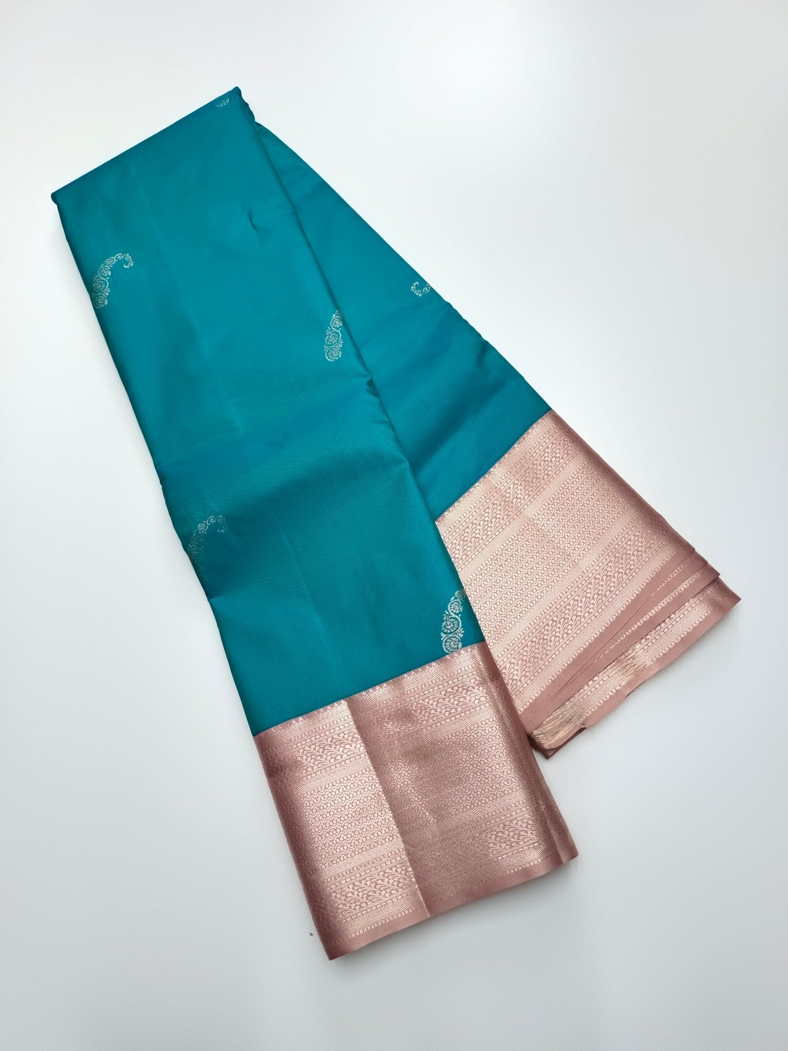 KANCHIPURAM SEMI SILK SAREE - B S CHANNABASAPPA & SONS