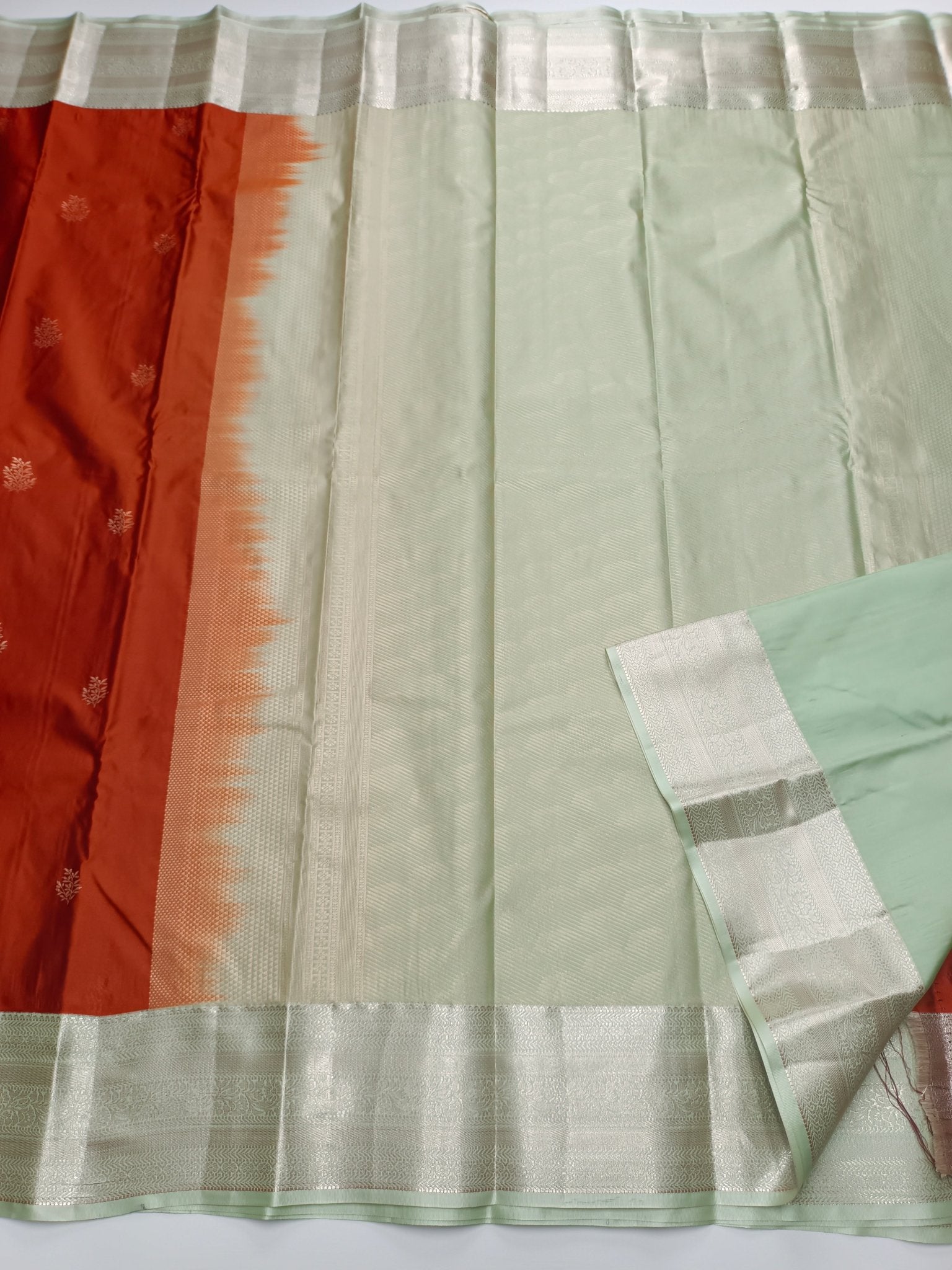 KANCHIPURAM SEMI SILK SAREE - B S CHANNABASAPPA & SONS