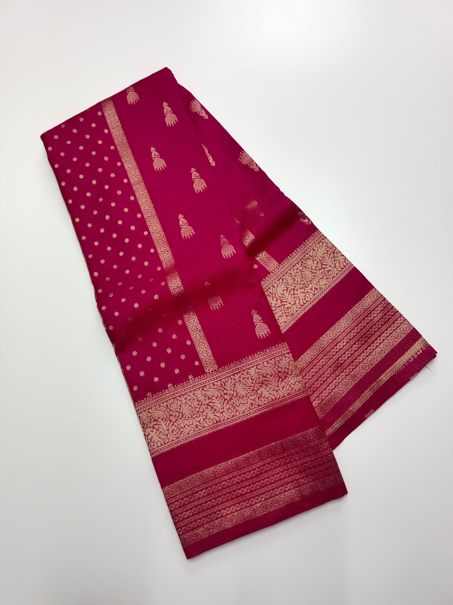 FANCY SOFT SILK SAREE - B S CHANNABASAPPA & SONS