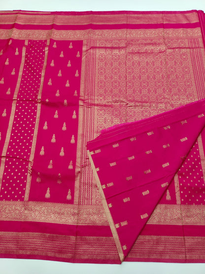 FANCY SOFT SILK SAREE - B S CHANNABASAPPA & SONS