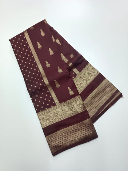 FANCY SOFT SILK SAREE - B S CHANNABASAPPA & SONS