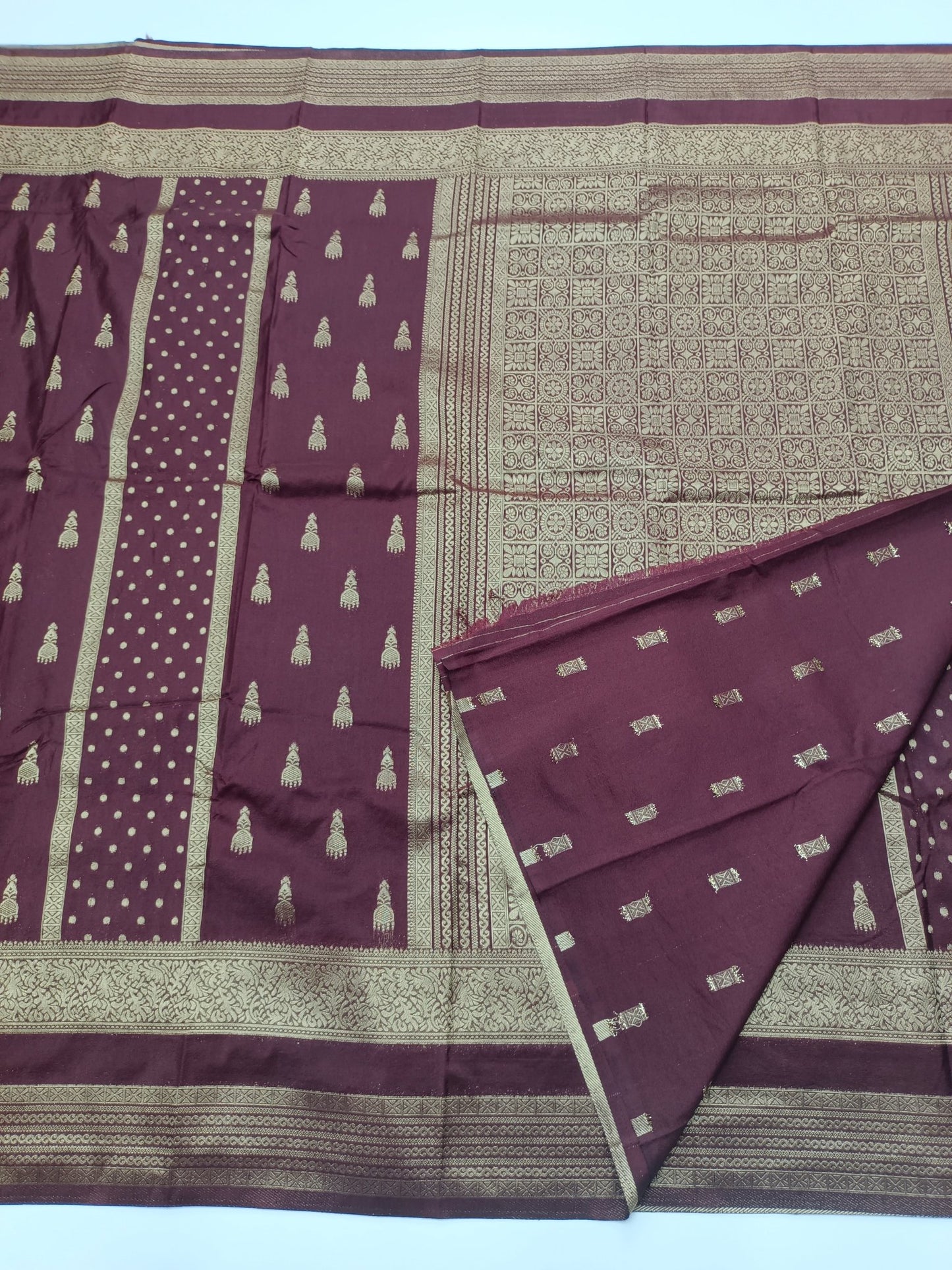 FANCY SOFT SILK SAREE - B S CHANNABASAPPA & SONS