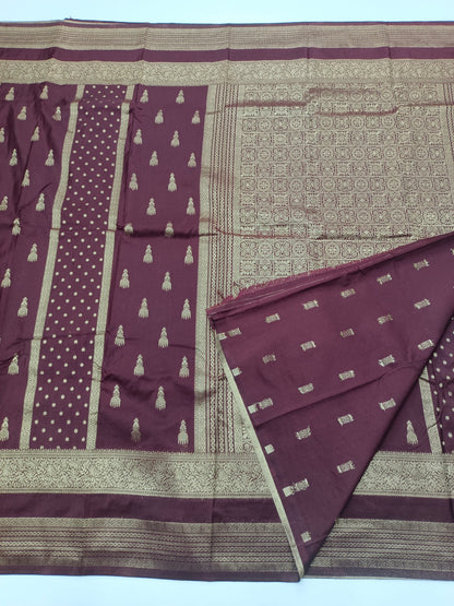 FANCY SOFT SILK SAREE - B S CHANNABASAPPA & SONS