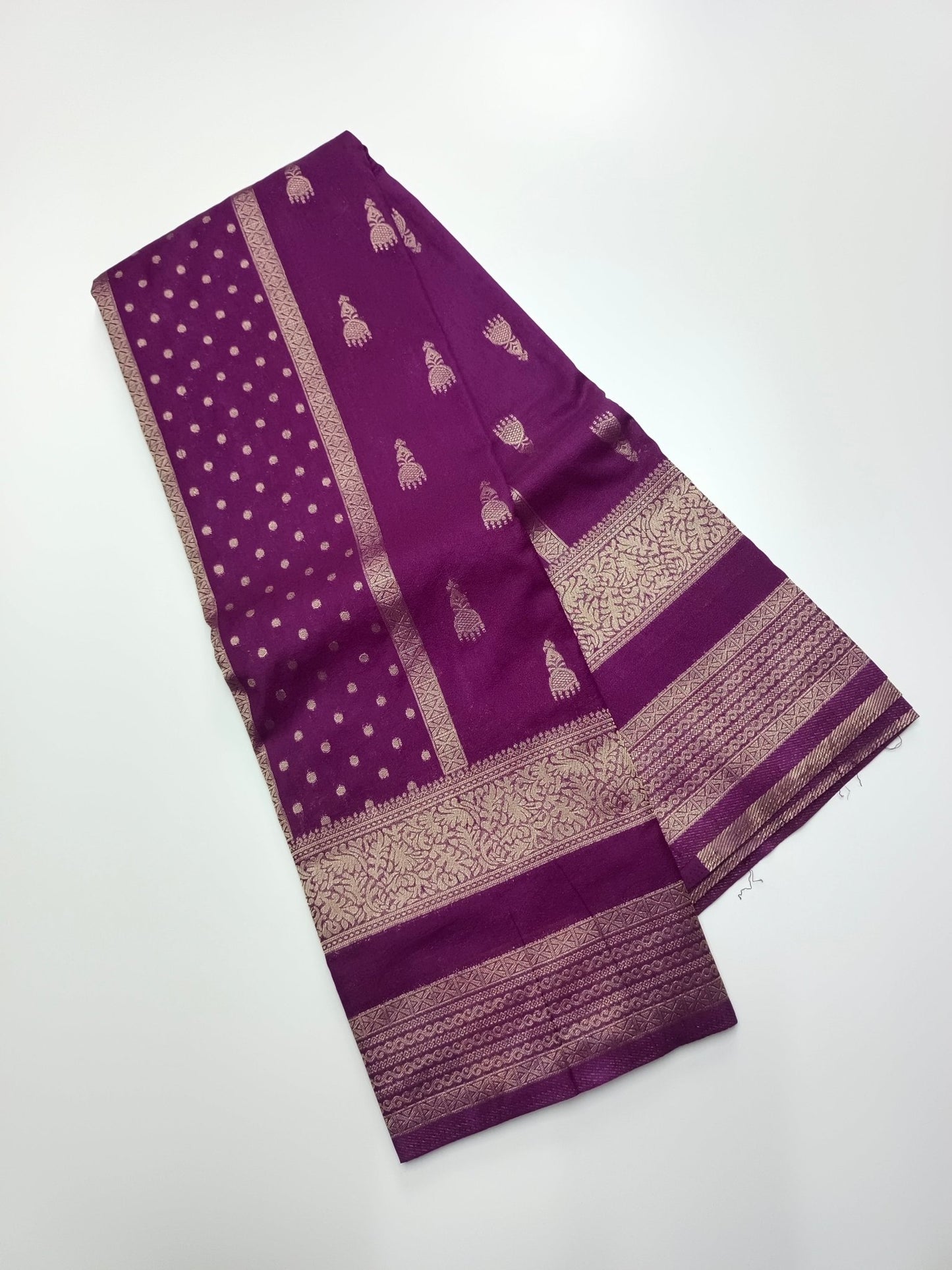 FANCY SOFT SILK SAREE - B S CHANNABASAPPA & SONS