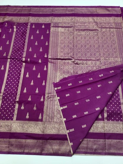 FANCY SOFT SILK SAREE - B S CHANNABASAPPA & SONS