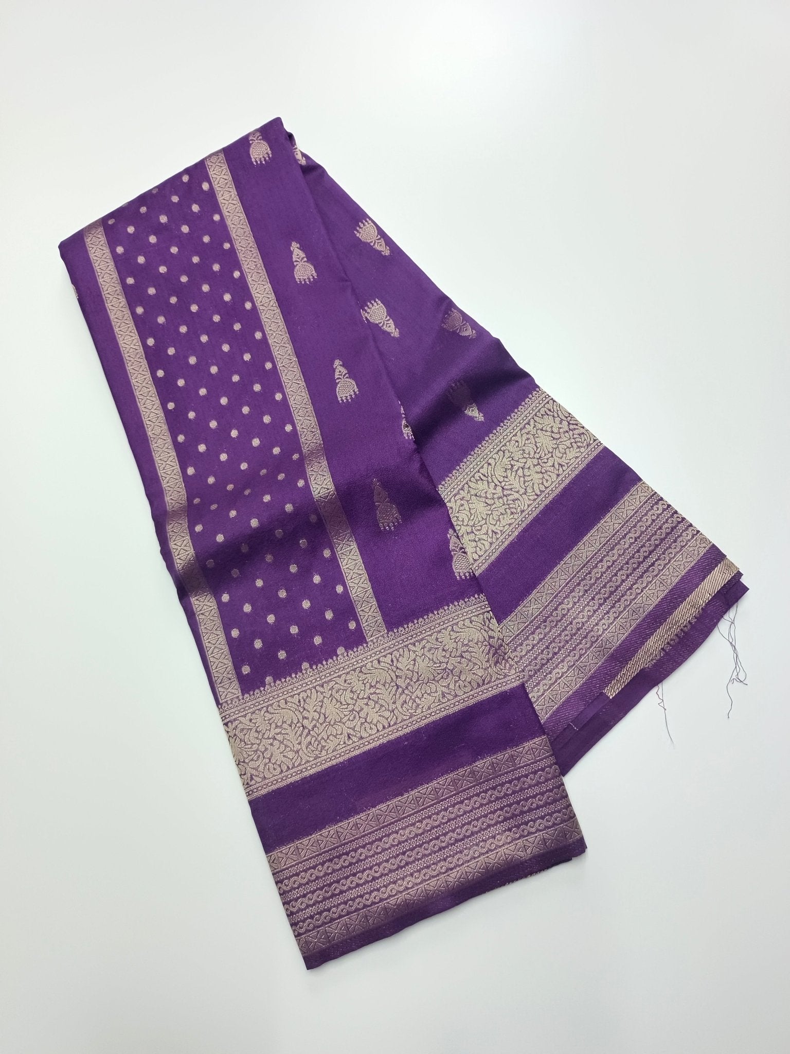 FANCY SOFT SILK SAREE - B S CHANNABASAPPA & SONS