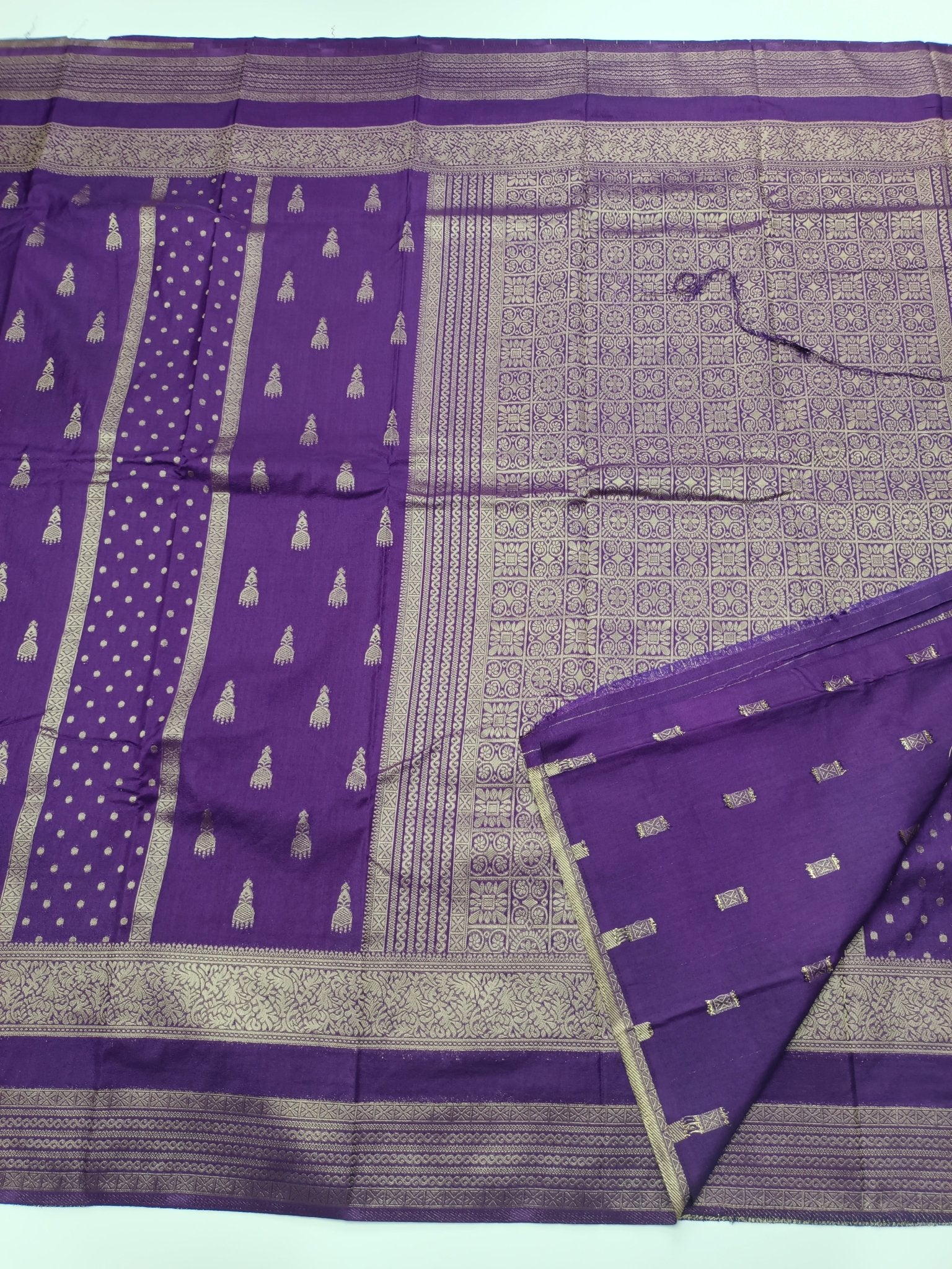 FANCY SOFT SILK SAREE - B S CHANNABASAPPA & SONS