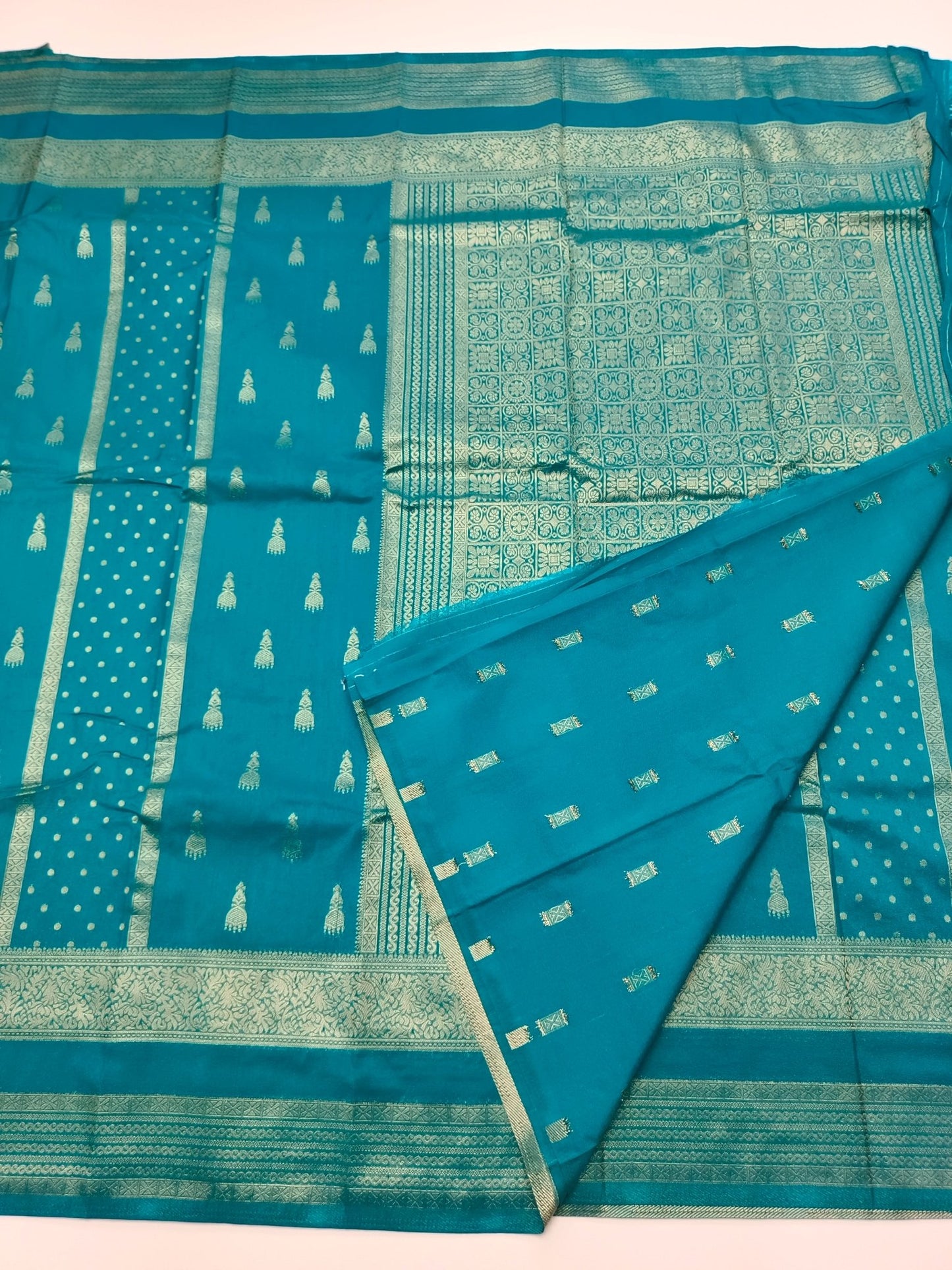 FANCY SOFT SILK SAREE - B S CHANNABASAPPA & SONS