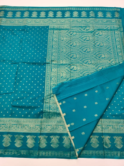 FANCY SOFT SILK SAREE - B S CHANNABASAPPA & SONS