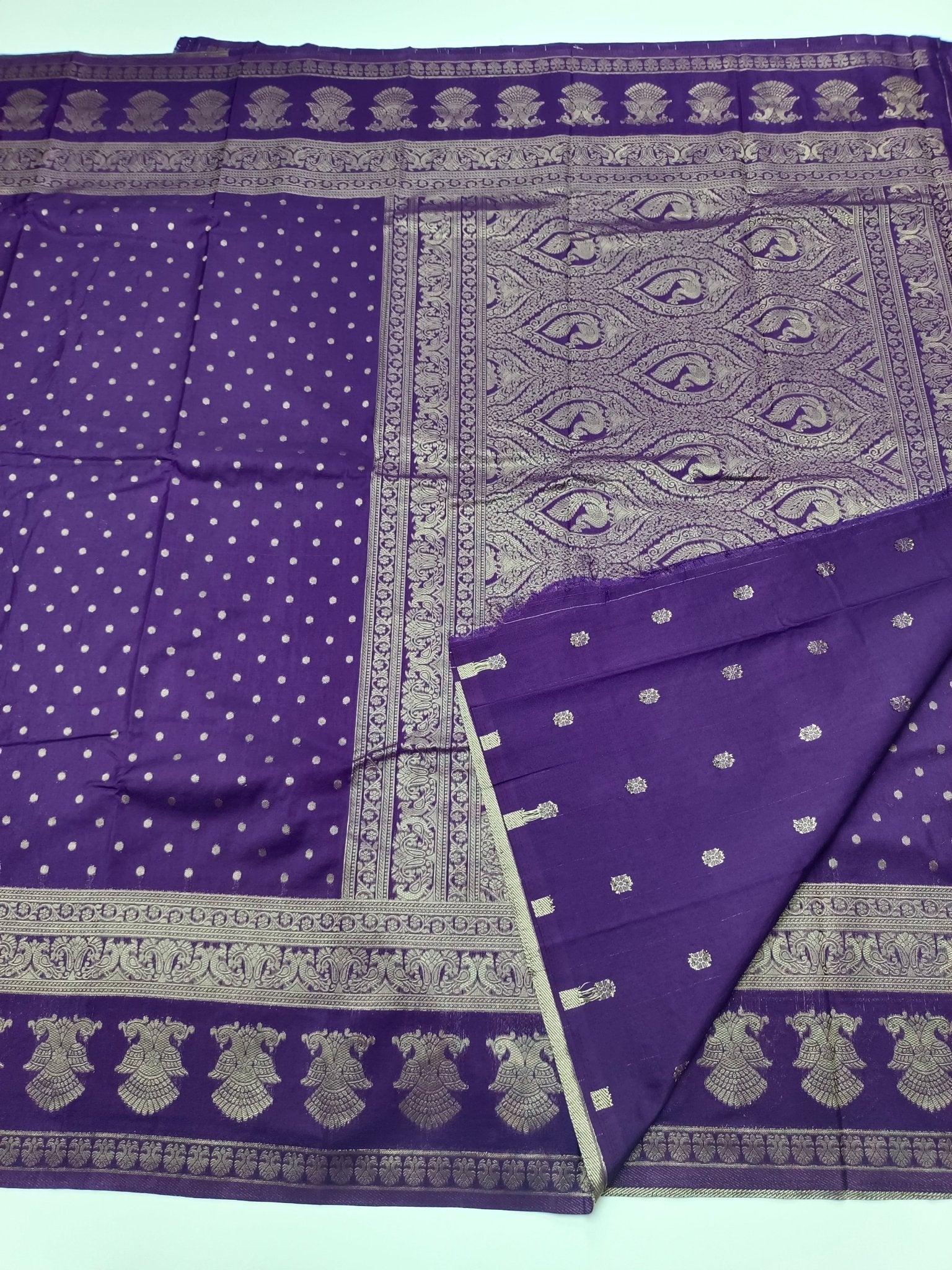 FANCY SOFT SILK SAREE - B S CHANNABASAPPA & SONS