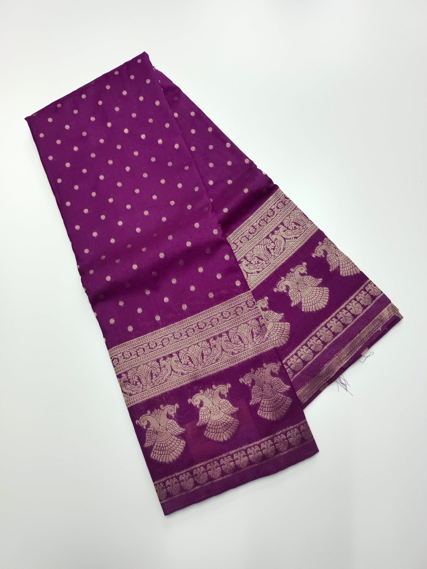 FANCY SOFT SILK SAREE - B S CHANNABASAPPA & SONS