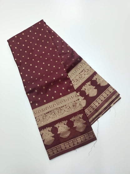 FANCY SOFT SILK SAREE - B S CHANNABASAPPA & SONS