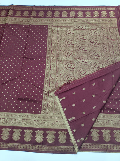 FANCY SOFT SILK SAREE - B S CHANNABASAPPA & SONS