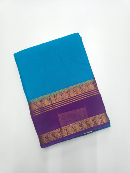 SEMI CREPE SILK SAREE - B S CHANNABASAPPA & SONS