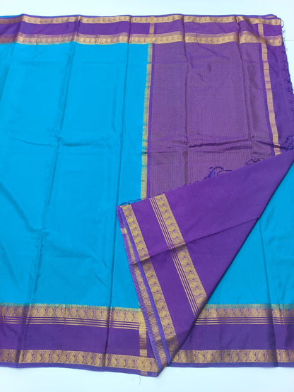SEMI CREPE SILK SAREE - B S CHANNABASAPPA & SONS