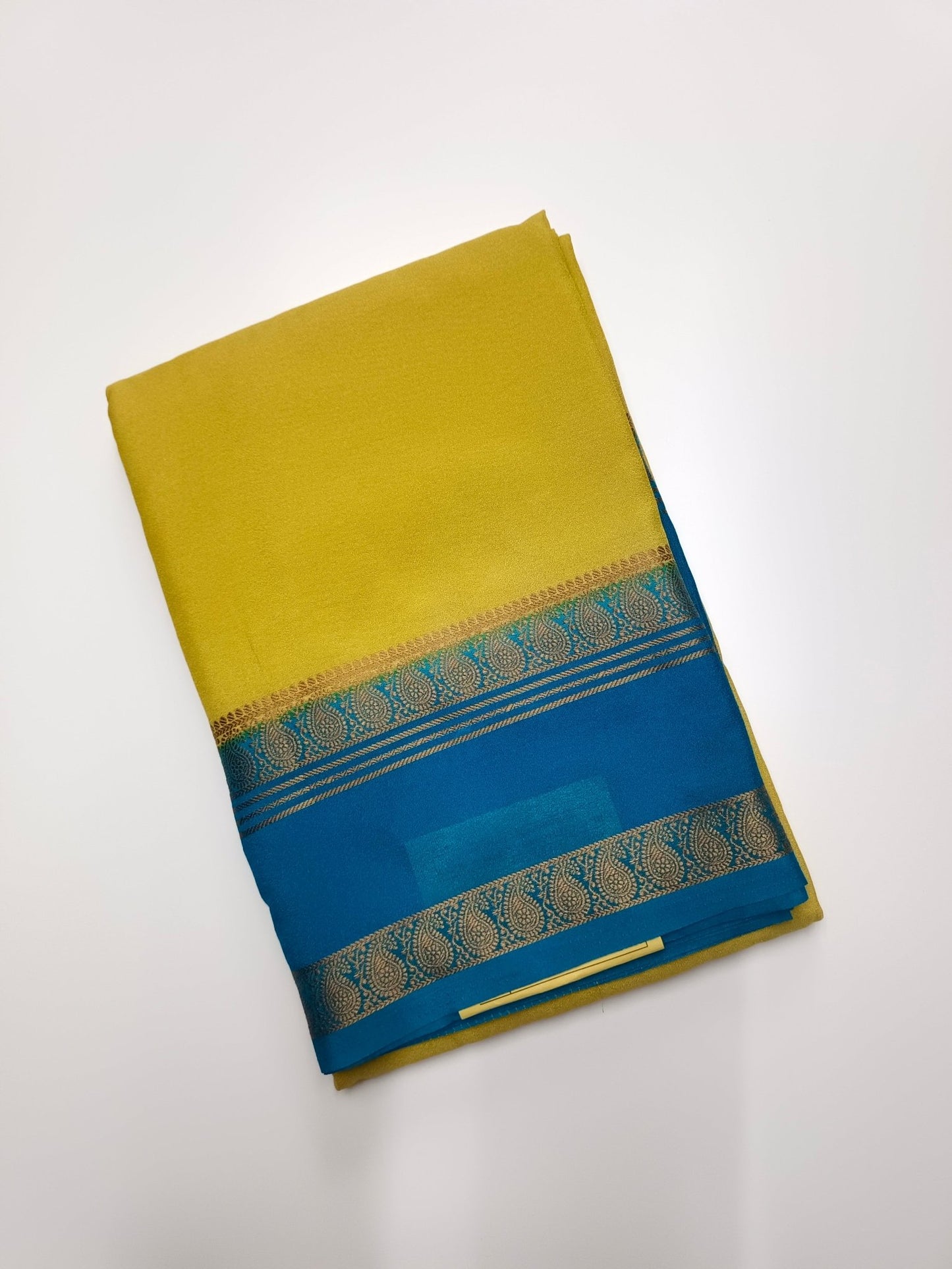 SEMI CREPE SILK SAREE - B S CHANNABASAPPA & SONS