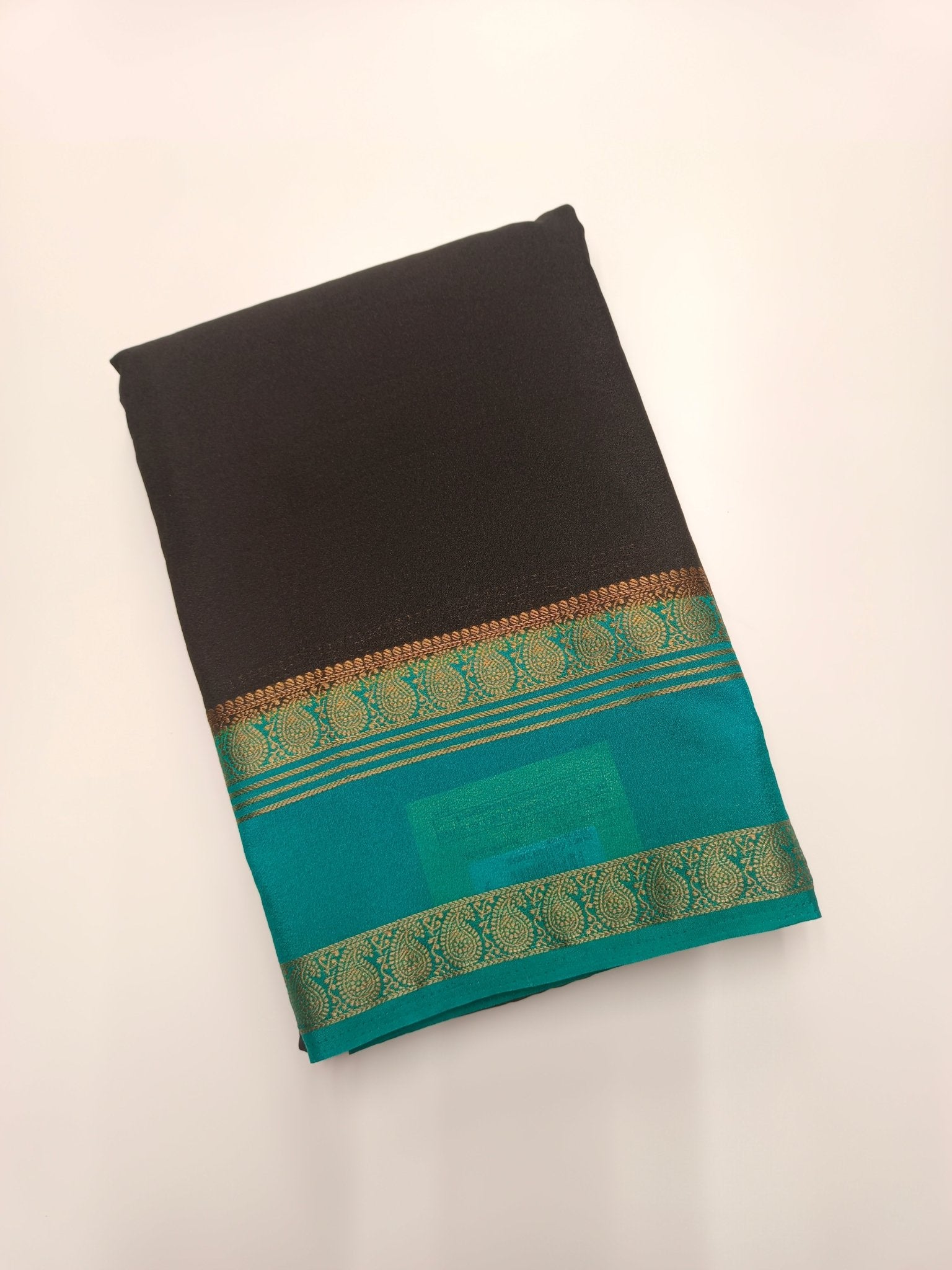 SEMI CREPE SILK SAREE - B S CHANNABASAPPA & SONS