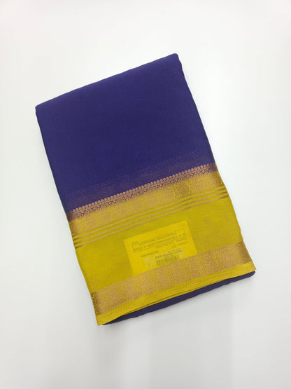 SEMI CREPE SILK SAREE - B S CHANNABASAPPA & SONS