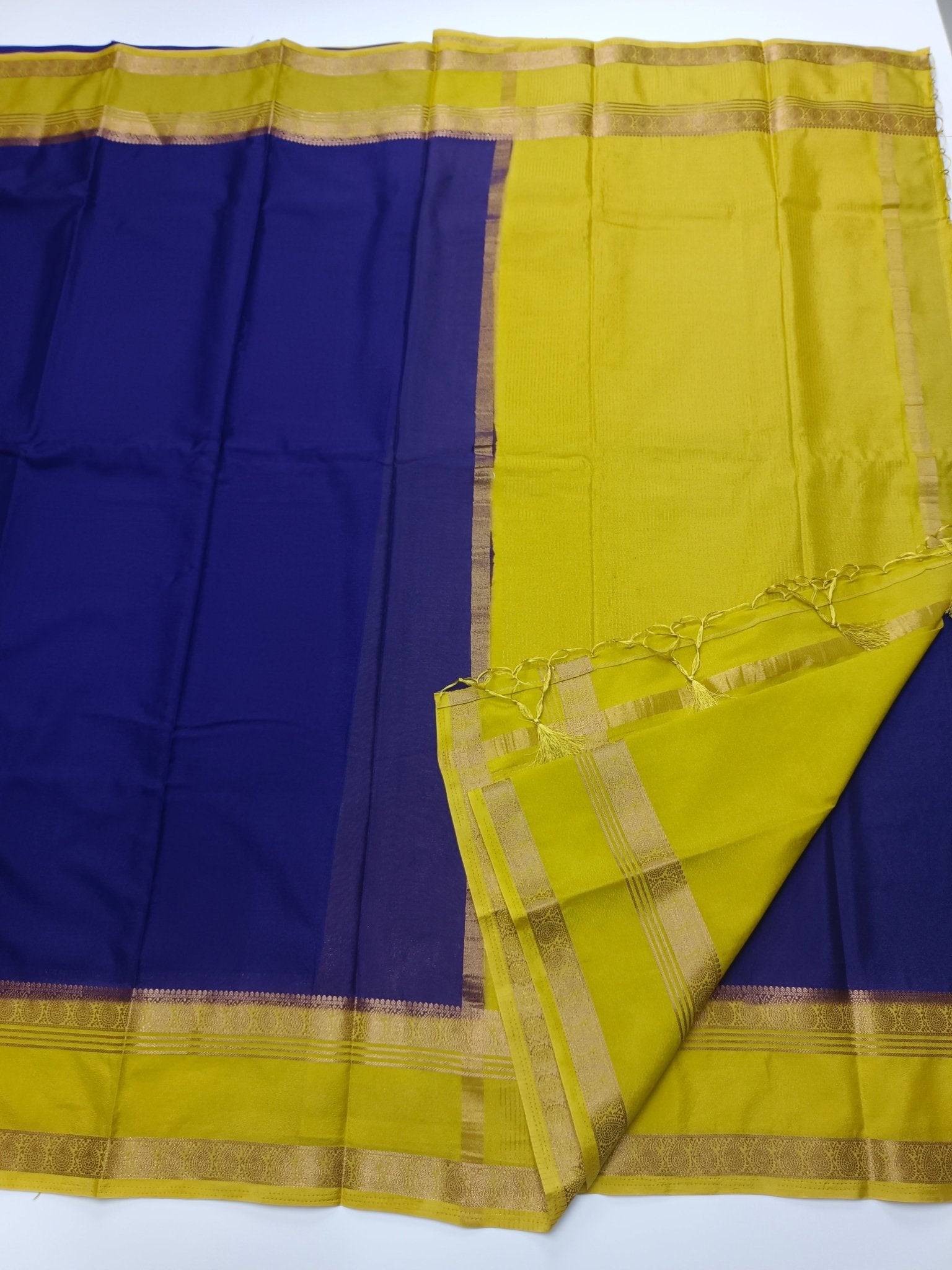 SEMI CREPE SILK SAREE - B S CHANNABASAPPA & SONS