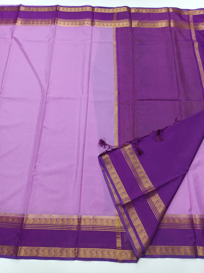 SEMI CREPE SILK SAREE - B S CHANNABASAPPA & SONS