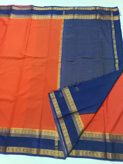 SEMI CREPE SILK SAREE - B S CHANNABASAPPA & SONS