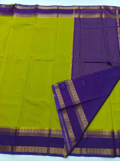 SEMI CREPE SILK SAREE - B S CHANNABASAPPA & SONS