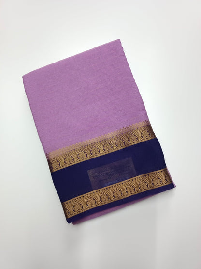 SEMI CREPE SILK SAREE - B S CHANNABASAPPA & SONS