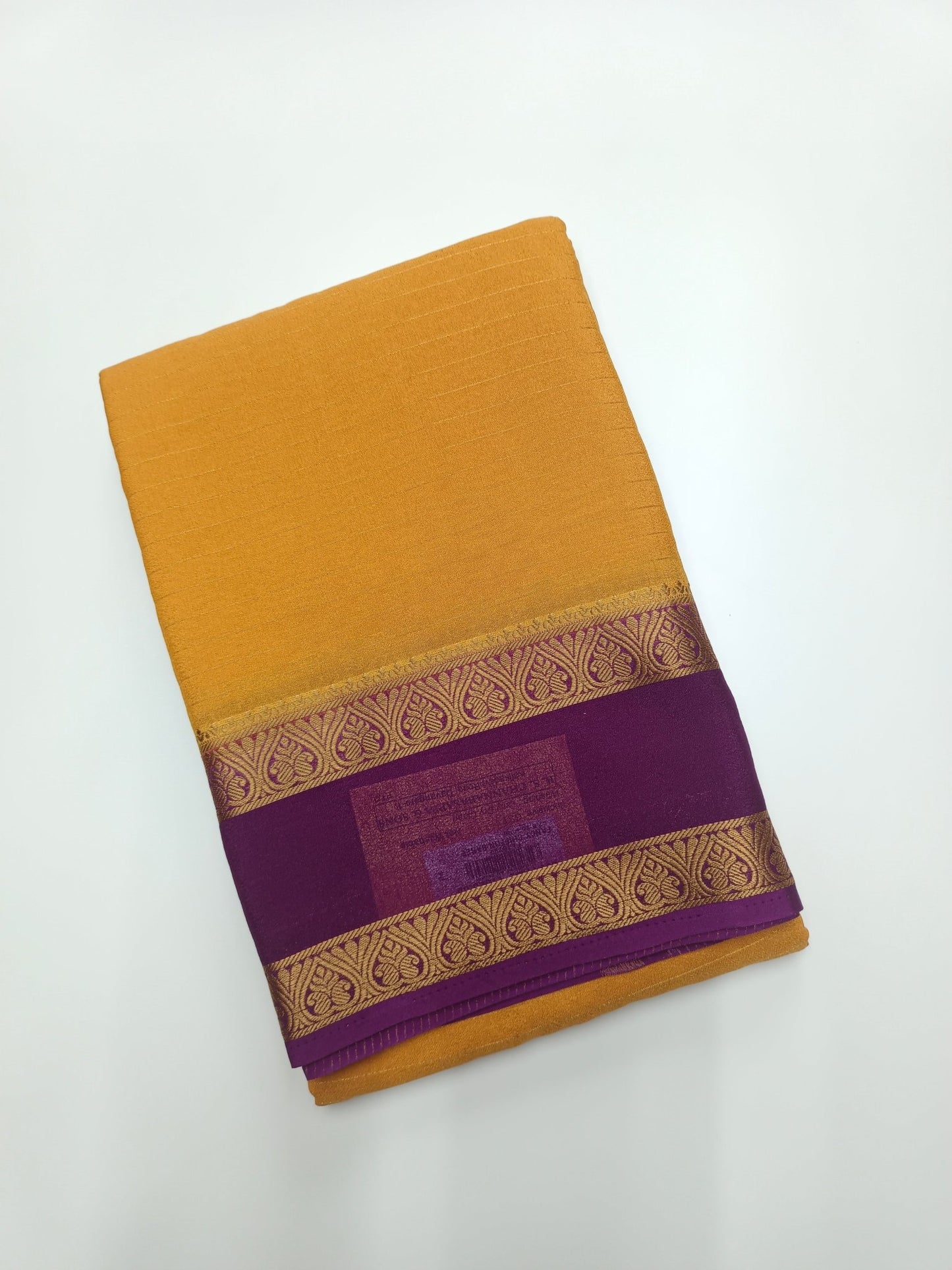 SEMI CREPE SILK SAREE - B S CHANNABASAPPA & SONS