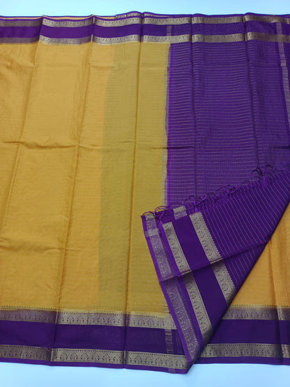 SEMI CREPE SILK SAREE - B S CHANNABASAPPA & SONS
