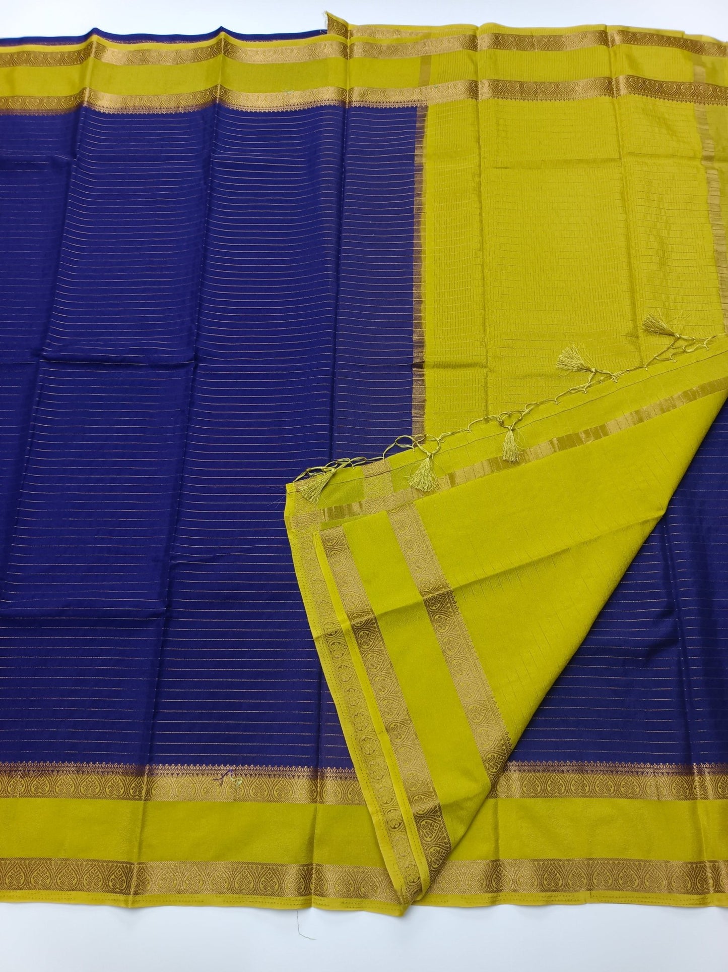 SEMI CREPE SILK SAREE - B S CHANNABASAPPA & SONS