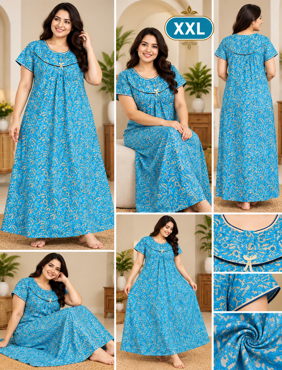 PURE COTTON LADIES NIGHTY