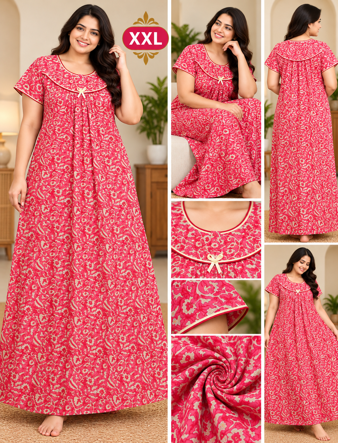 PURE COTTON LADIES NIGHTY