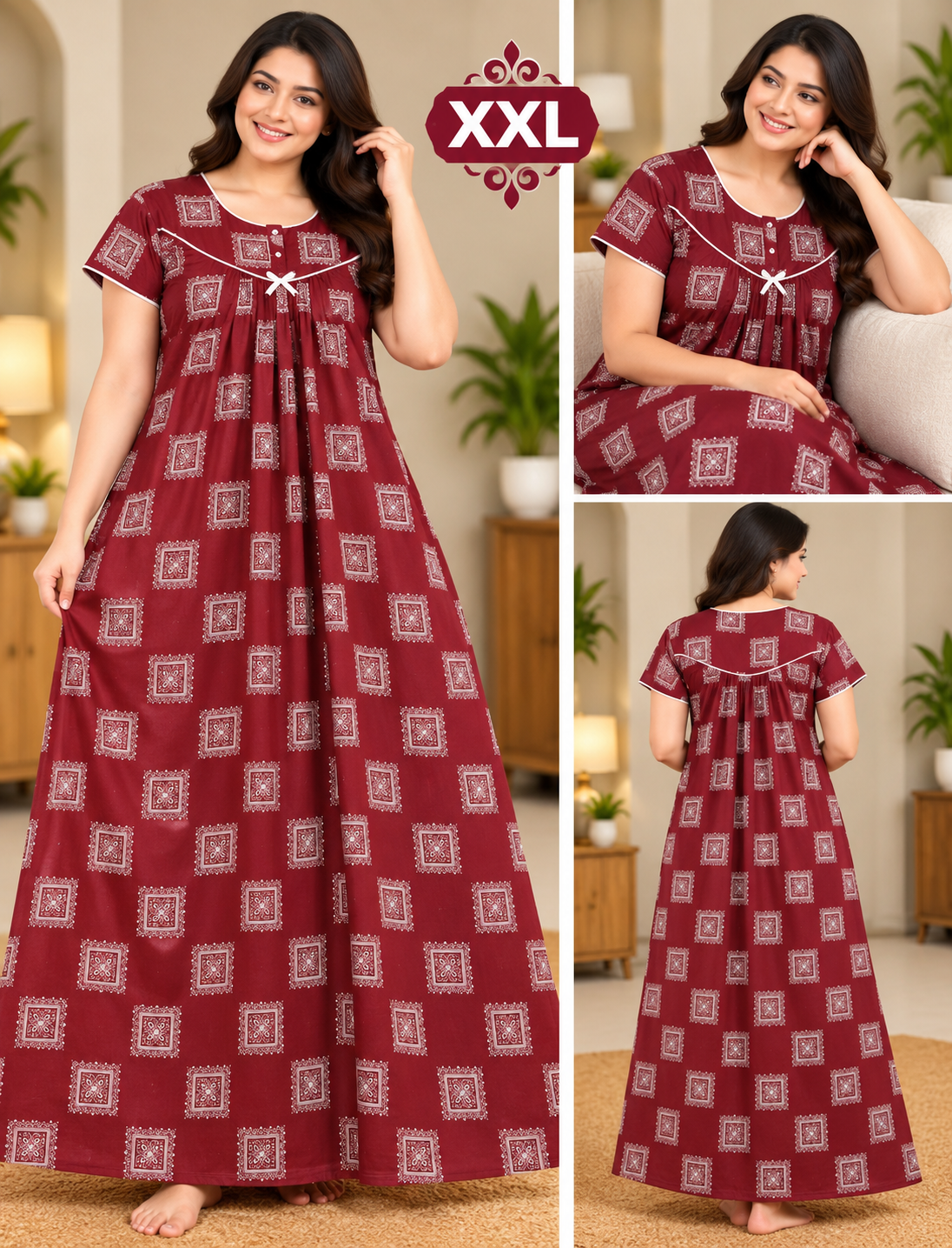 PURE COTTON LADIES NIGHTY