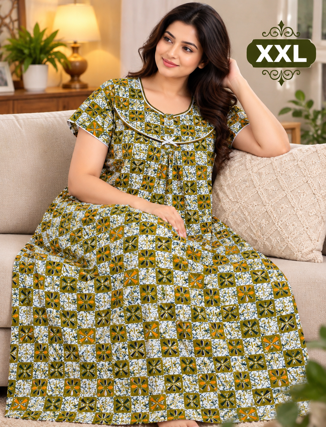 PURE COTTON LADIES NIGHTY