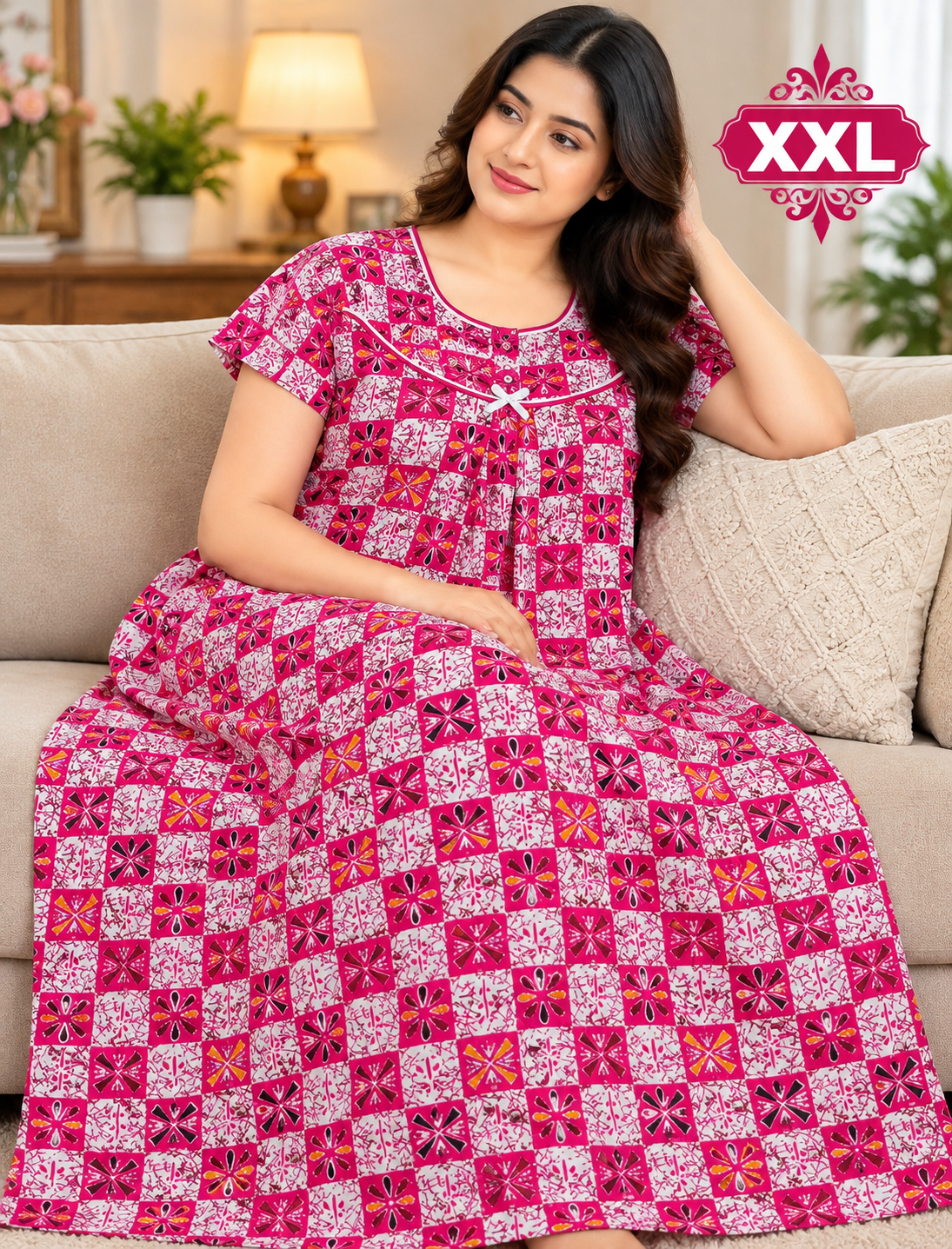 PURE COTTON LADIES NIGHTY