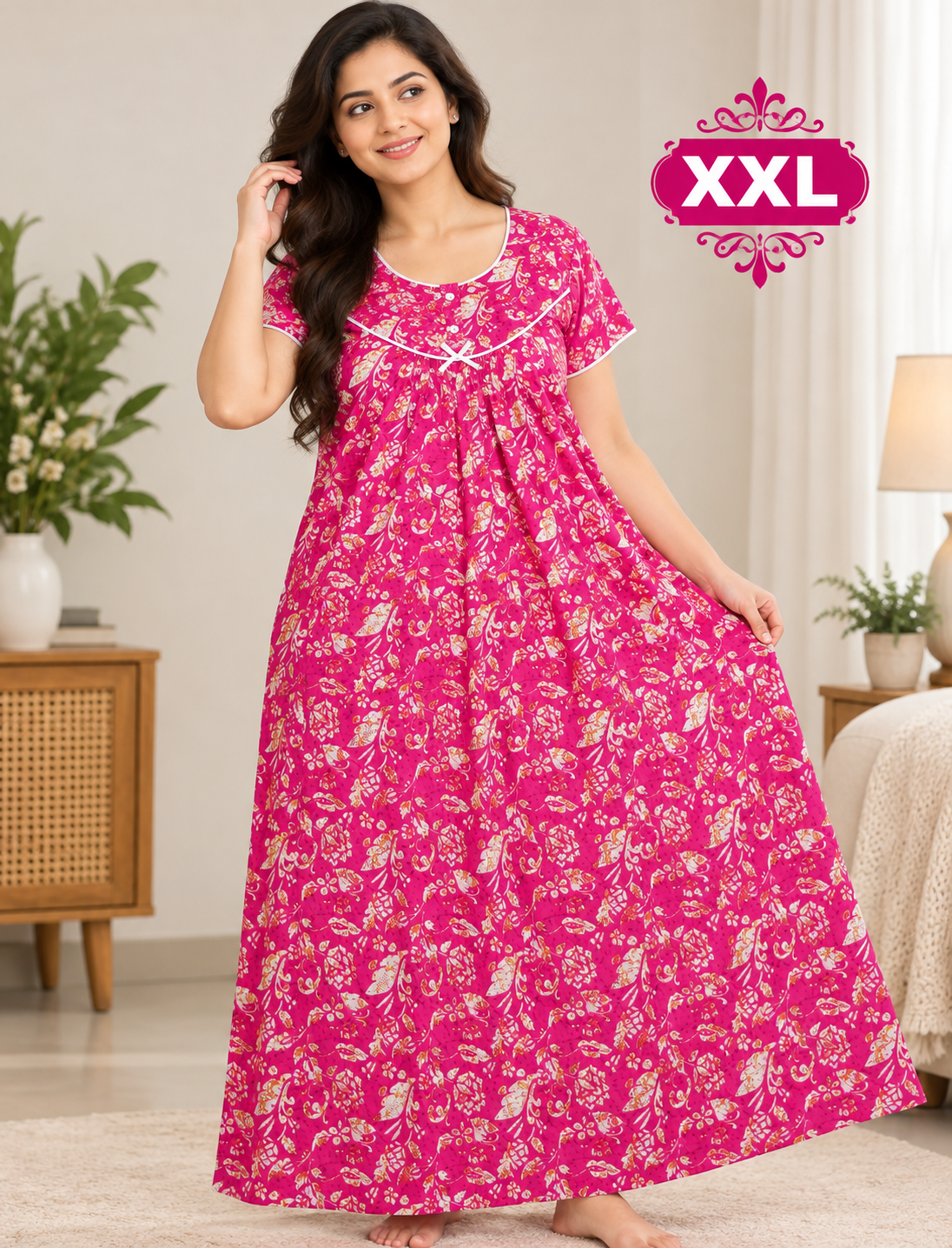 PURE COTTON LADIES NIGHTY
