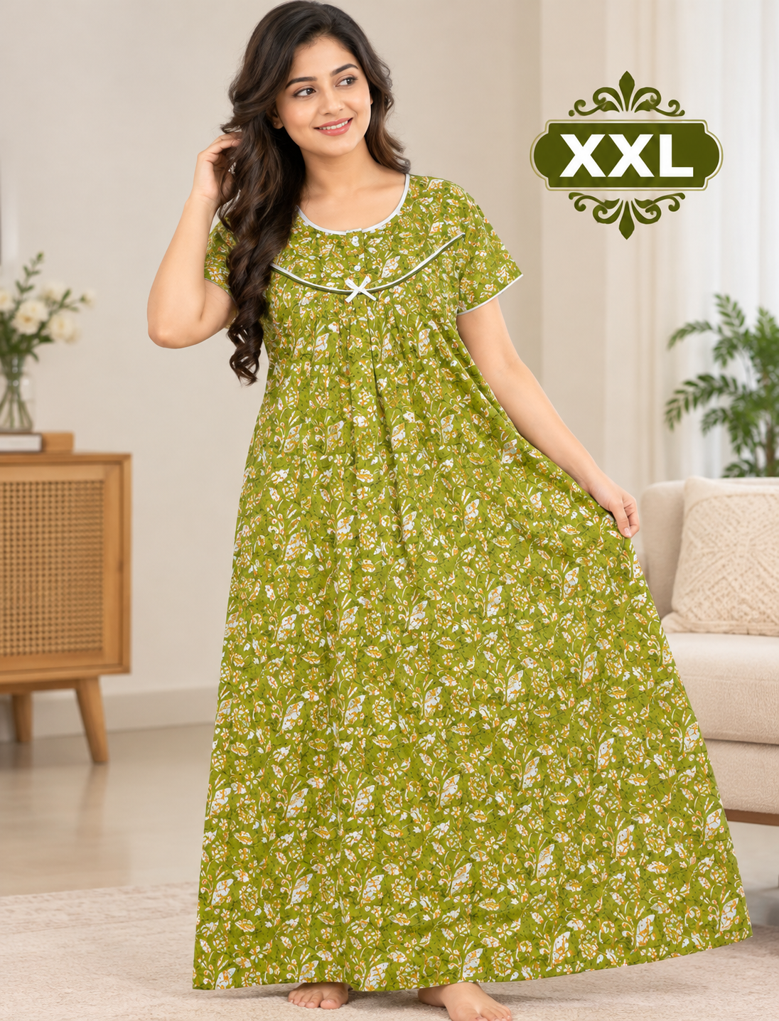 PURE COTTON LADIES NIGHTY