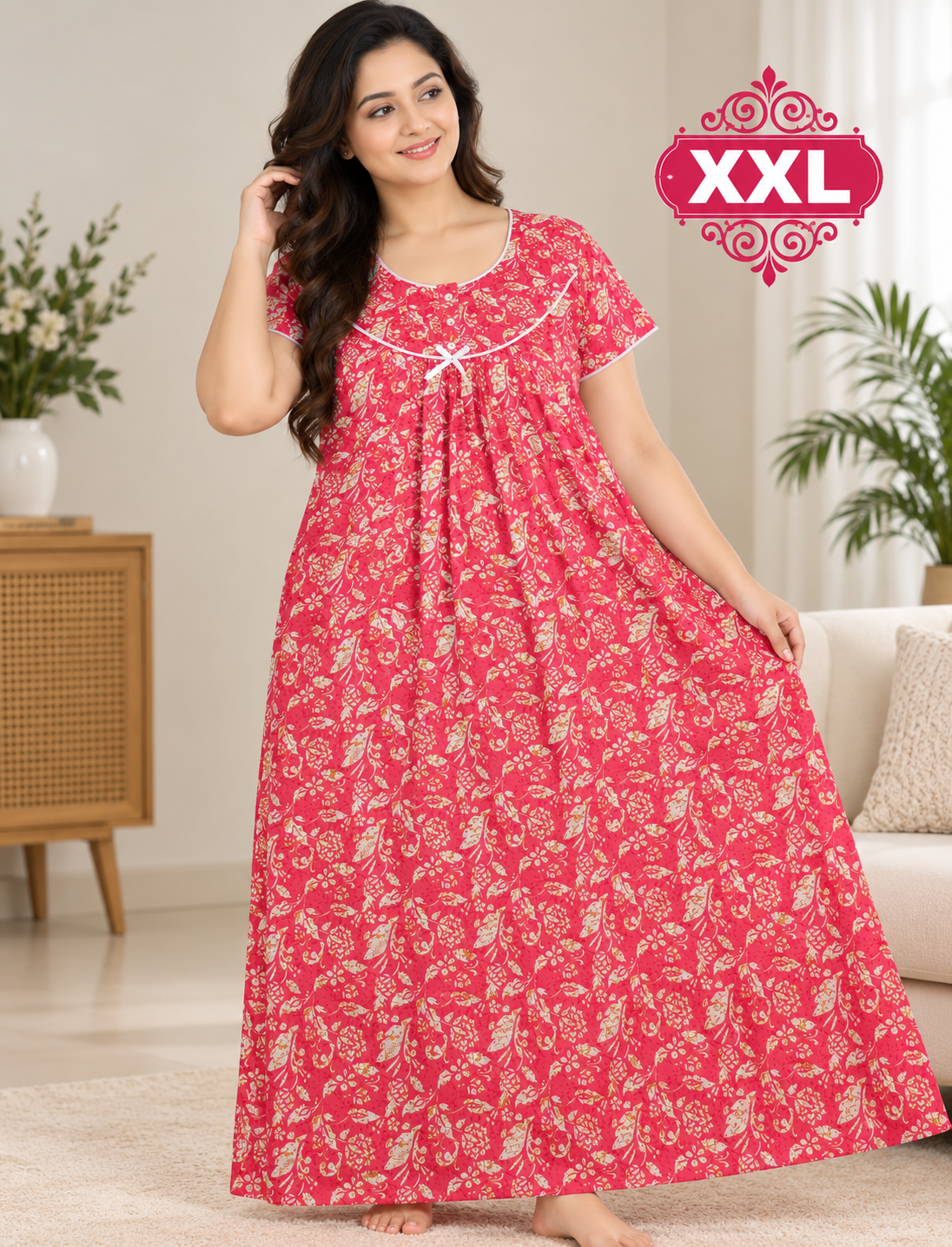 PURE COTTON LADIES NIGHTY