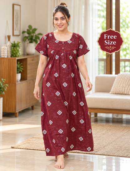 PURE COTTON LADIES NIGHTY