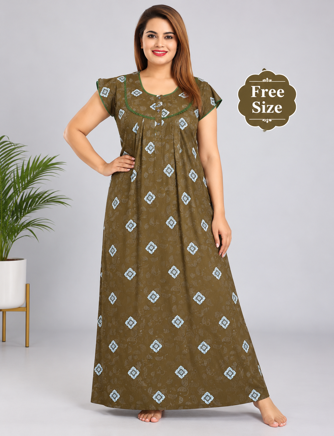 PURE COTTON LADIES NIGHTY