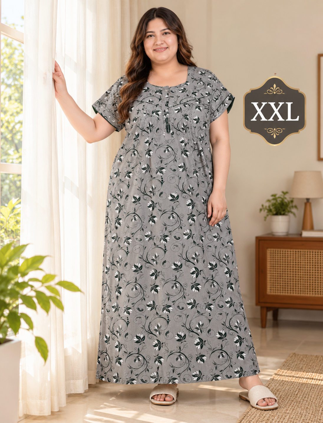 PURE COTTON LADIES NIGHTY