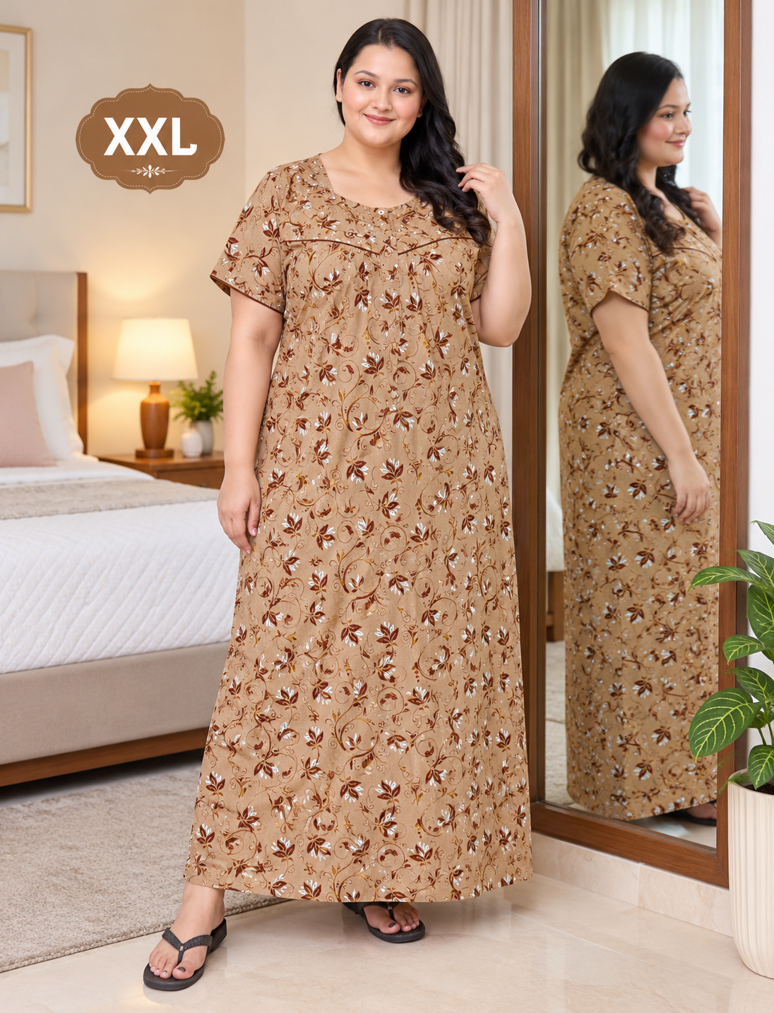 PURE COTTON LADIES NIGHTY