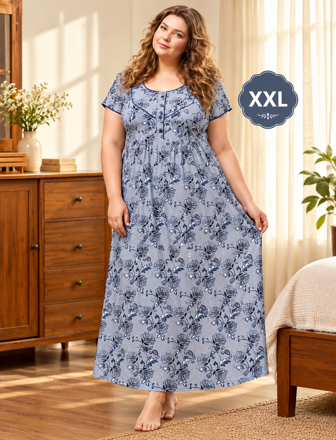 PURE COTTON LADIES NIGHTY