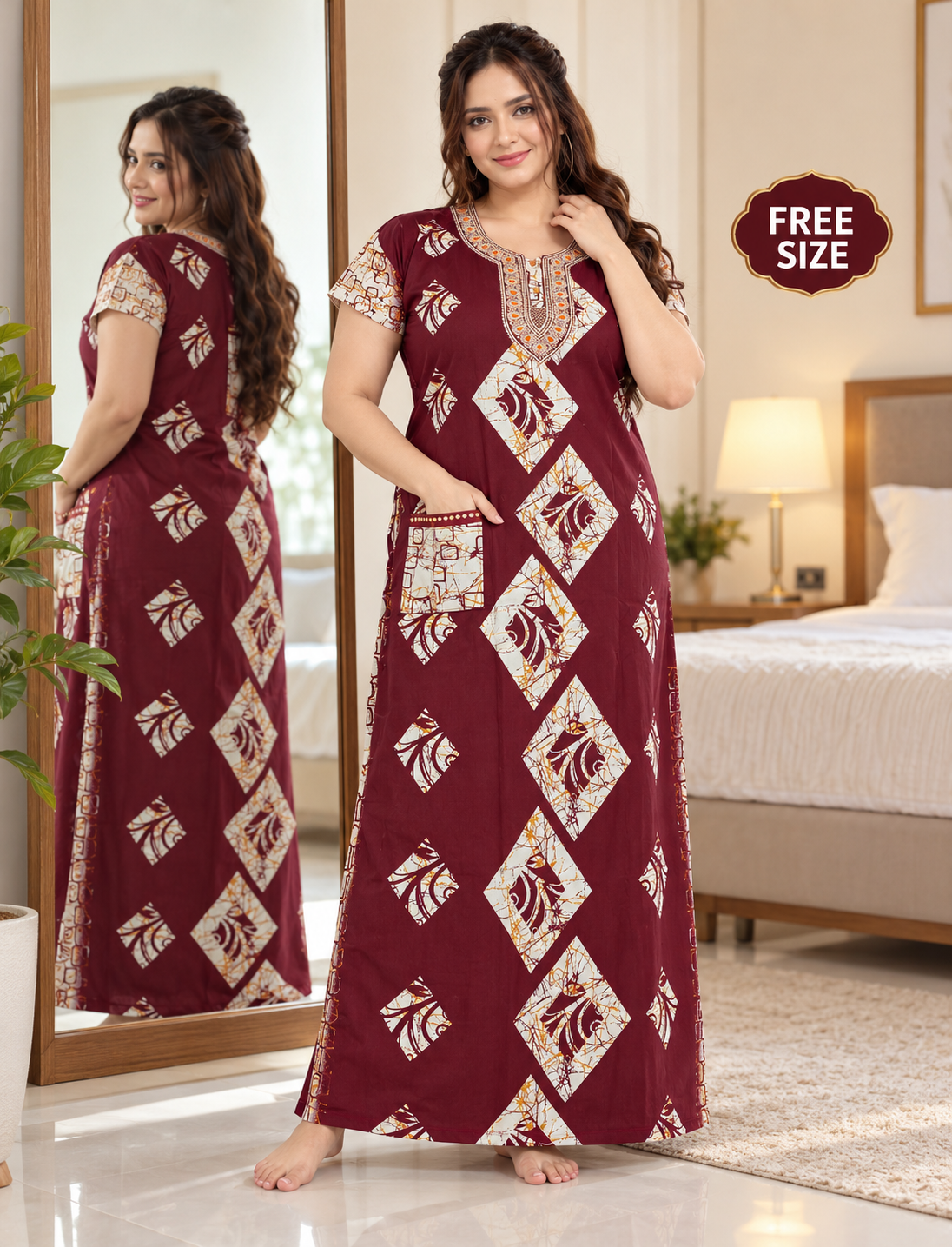 PURE COTTON LADIES NIGHTY